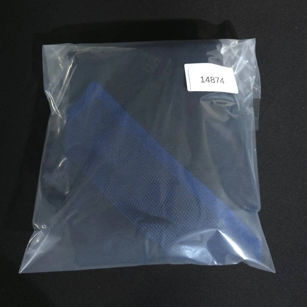 Hugo Boss Pullover Mens L Navy Blue Quarter Zip Slim Fit‎ Geometric Knit Sweater